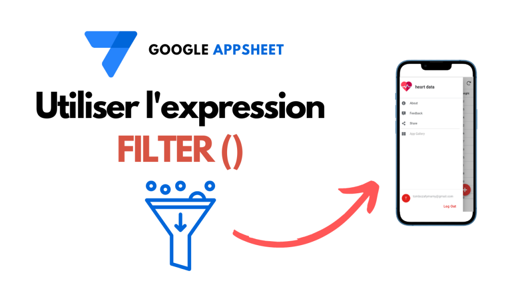 Lire la suite à propos de l’article Filtrer un Tableau Excel dans AppSheet avec FILTER