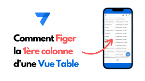 Lire la suite à propos de l’article Comment Figer les volets d&rsquo;une vue Table dans AppSheet?