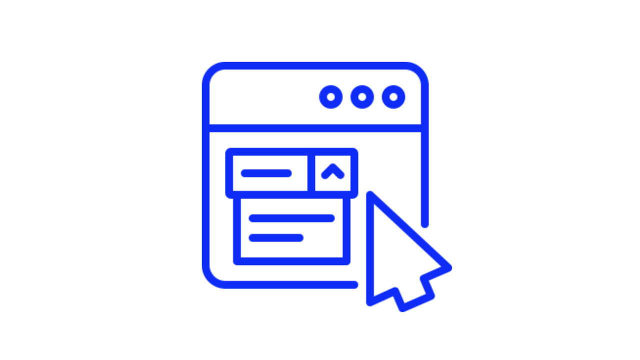 illustration liste déroulante dans une application