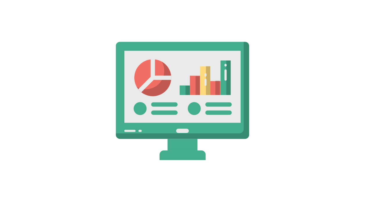 Illustration montrant un dashboard sur un écran
